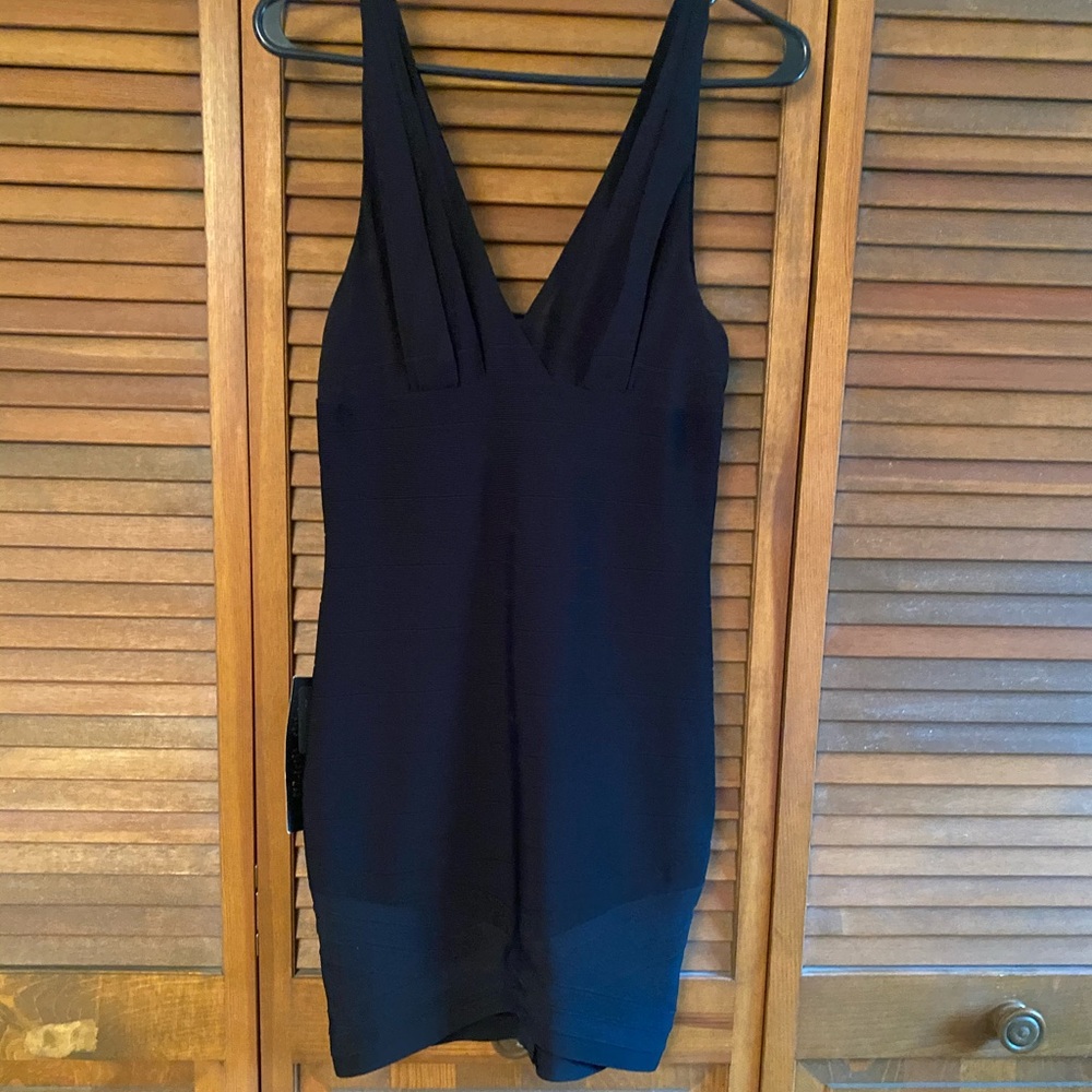 Black Bebe Bodycon Bandage dress